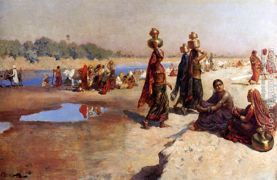 Edwin Lord Weeks : Water Carriers of the Ganges